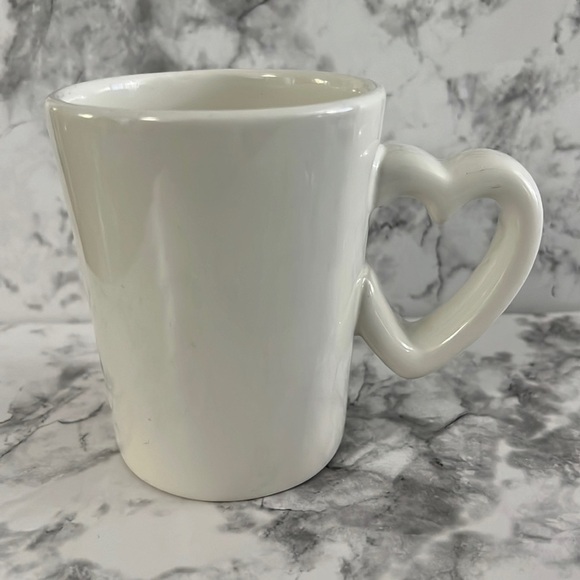 Williams Sonoma Other - William Sonoma Heart Handle coffee mug